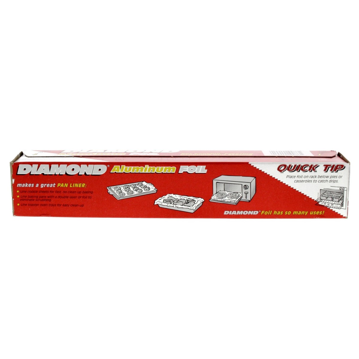 Diamond Aluminum Foil Size 60.9mx30.4cm 200sq.ft 